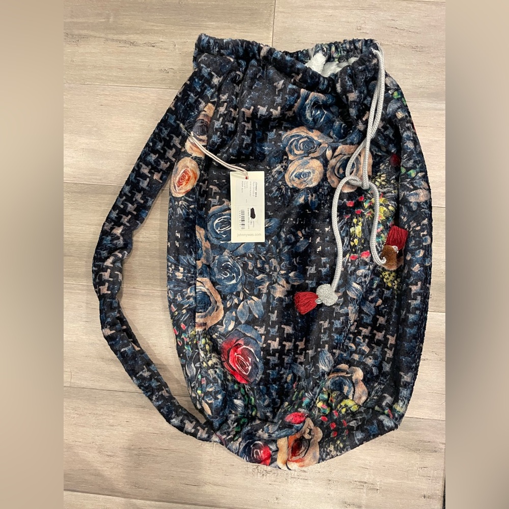 Johnny Was Drawstring Bag